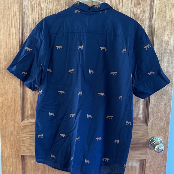 Cheetah Button Down - Picture 4 of 4